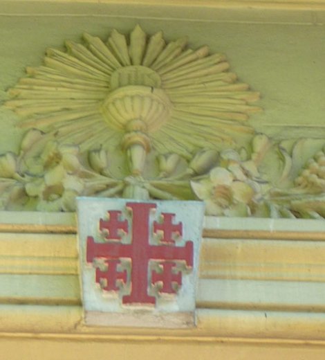 Conjunto decorativo portada Iglesia de Sion