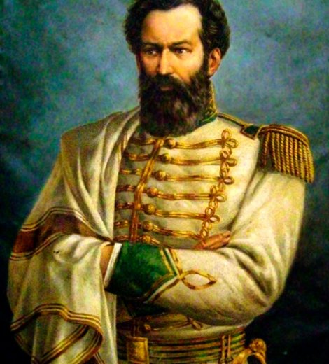 Martín Miguel de Güemes con su uniforme de gala