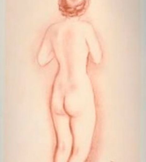 Desnudo de espaldas N°2