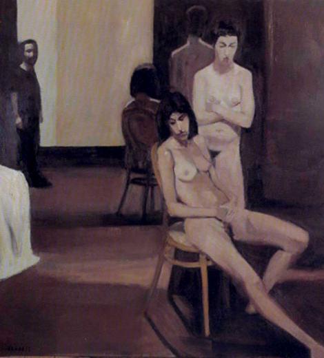 Autorretrato y desnudos