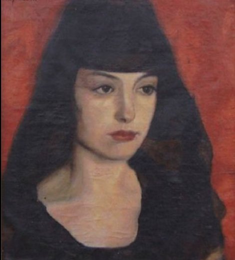 La mantilla negra