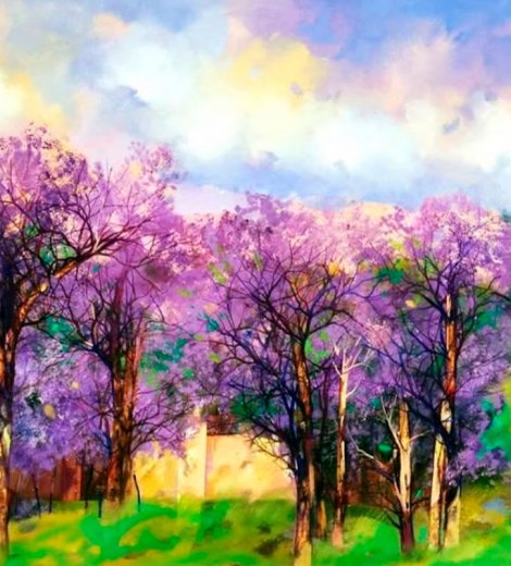 Jacarandás
