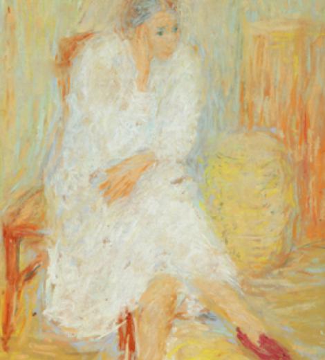 Mujer sentada - 1948