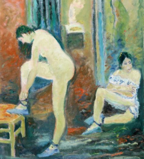 Dos desnudos - 1989